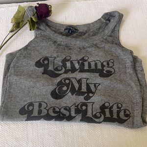 Living My Best Life Tank Top